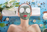 Healing honey green monster face mask